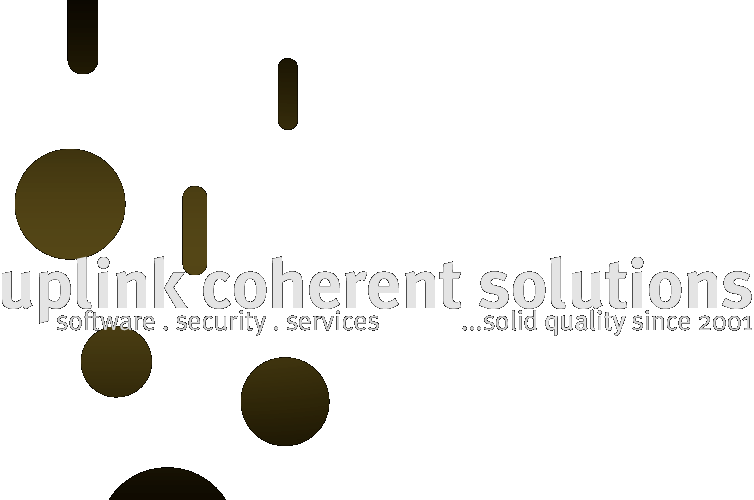 uplink coherent solutions™ – software . security . services
